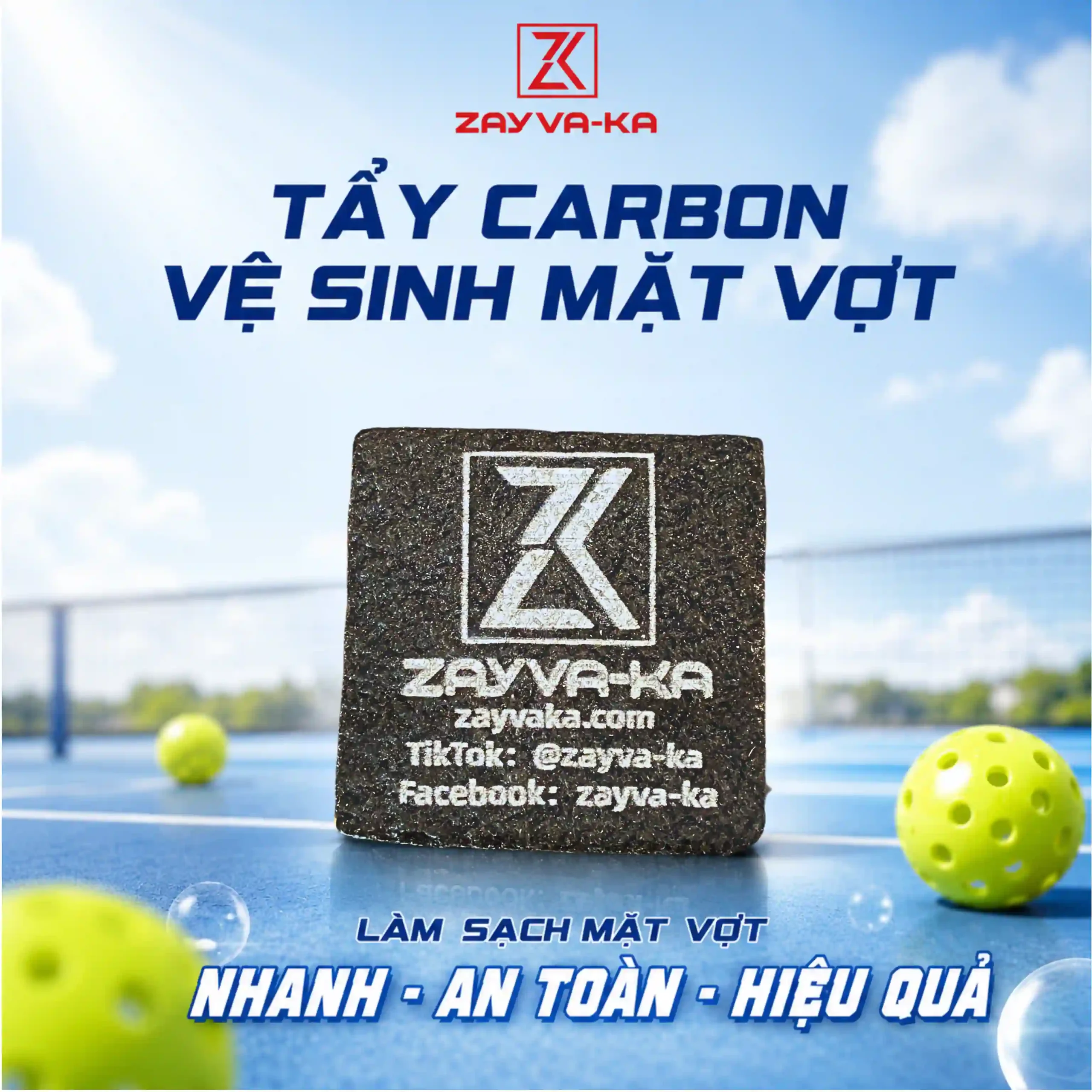 Cục Tẩy Vệ Sinh ZAYVA-KA - Ảnh 4