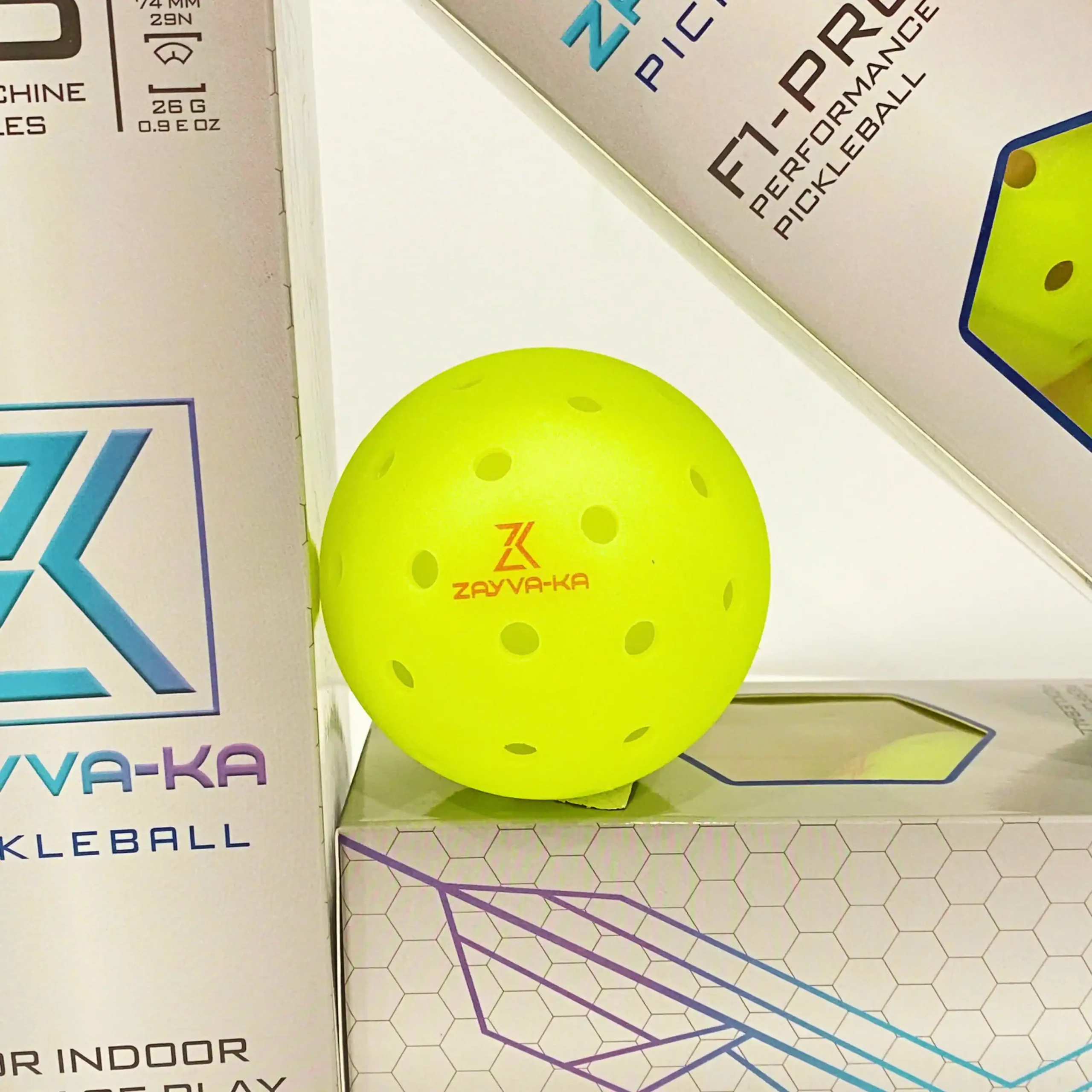 Bóng thi đấu Pickleball ZAYVA-KA F1-Pro 48 lỗ (Hộp 3 quả) - Ảnh 7