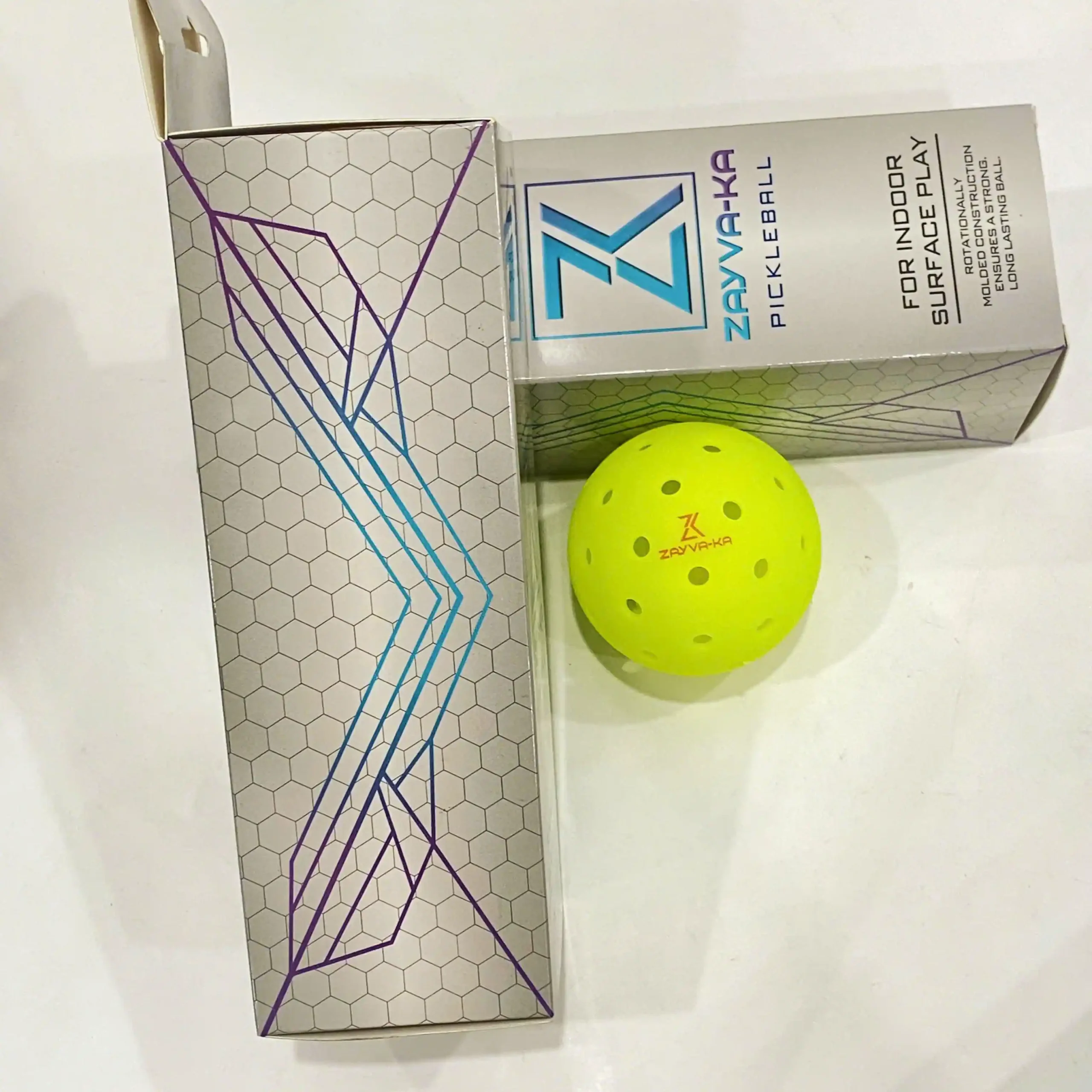 Bóng thi đấu Pickleball ZAYVA-KA F1-Pro 48 lỗ (Hộp 3 quả) - Ảnh 6