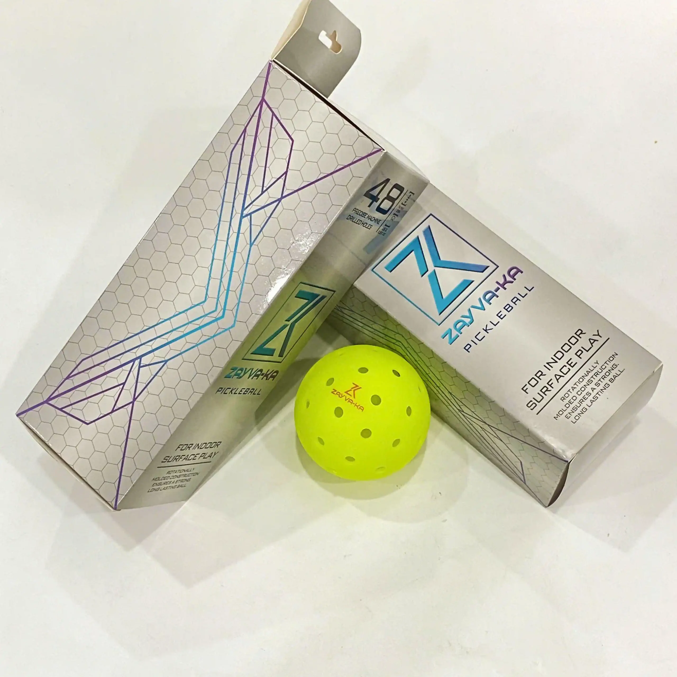 Bóng thi đấu Pickleball ZAYVA-KA F1-Pro 48 lỗ (Hộp 3 quả) - Ảnh 5